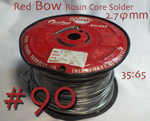 【90#】 RED BOW ROSIN CORE SOLDER  33cm売り350円